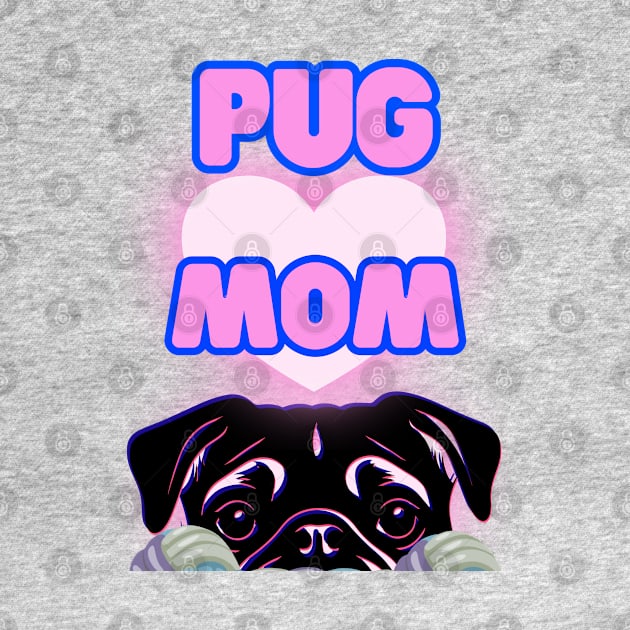 Pug Mom by DvsPrime8